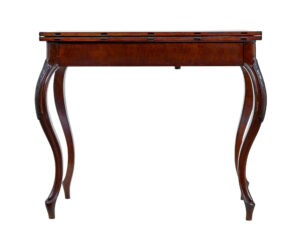 19th Century Carved Mahogany Games Table — thumbnail 8