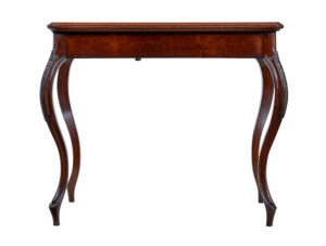19th Century Carved Mahogany Games Table — thumbnail 9