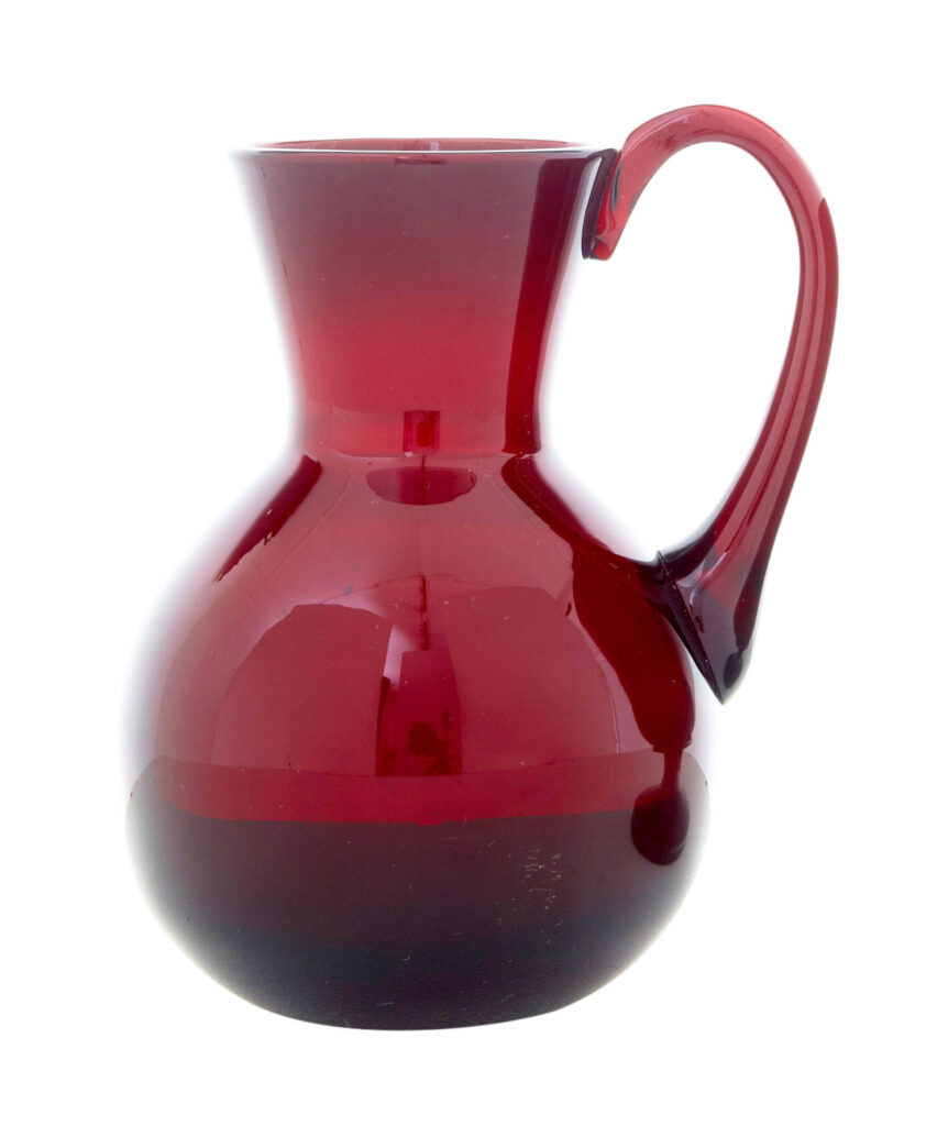 2 Piece’s of 1950’s Red Art Glass by Monica Bratt — image 2