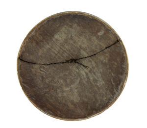 19th Century Ebonised and Gilt Convex Mirror — thumbnail 2