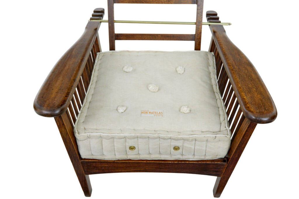 Pair of French 19th Century Plantation Armchairs — image 3
