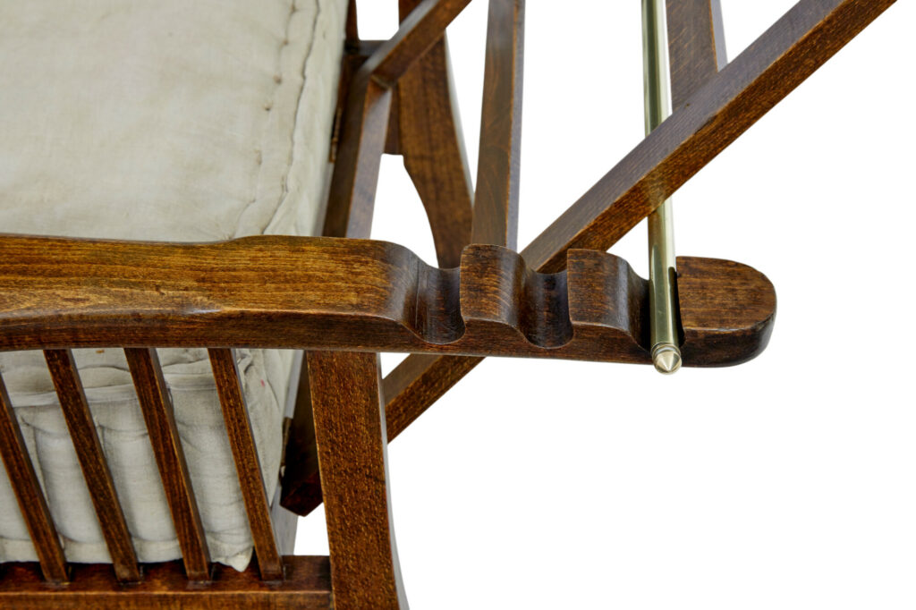 Pair of French 19th Century Plantation Armchairs — image 5