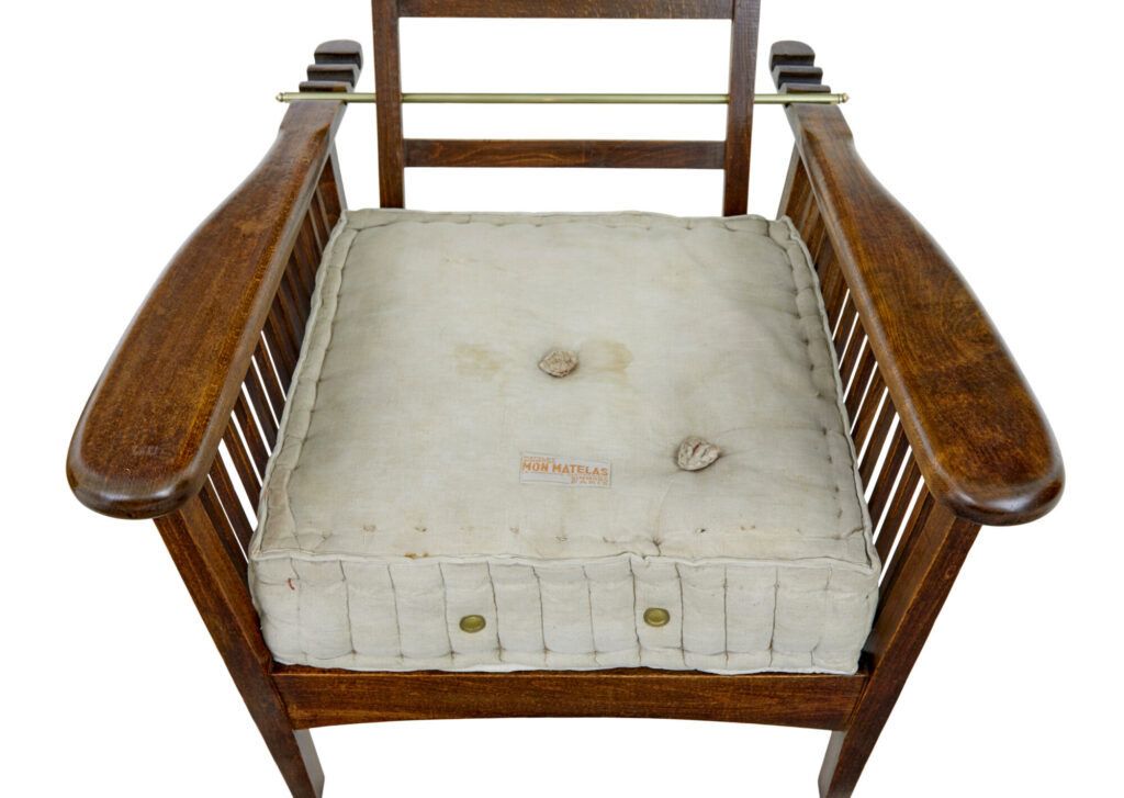 Pair of French 19th Century Plantation Armchairs — image 4