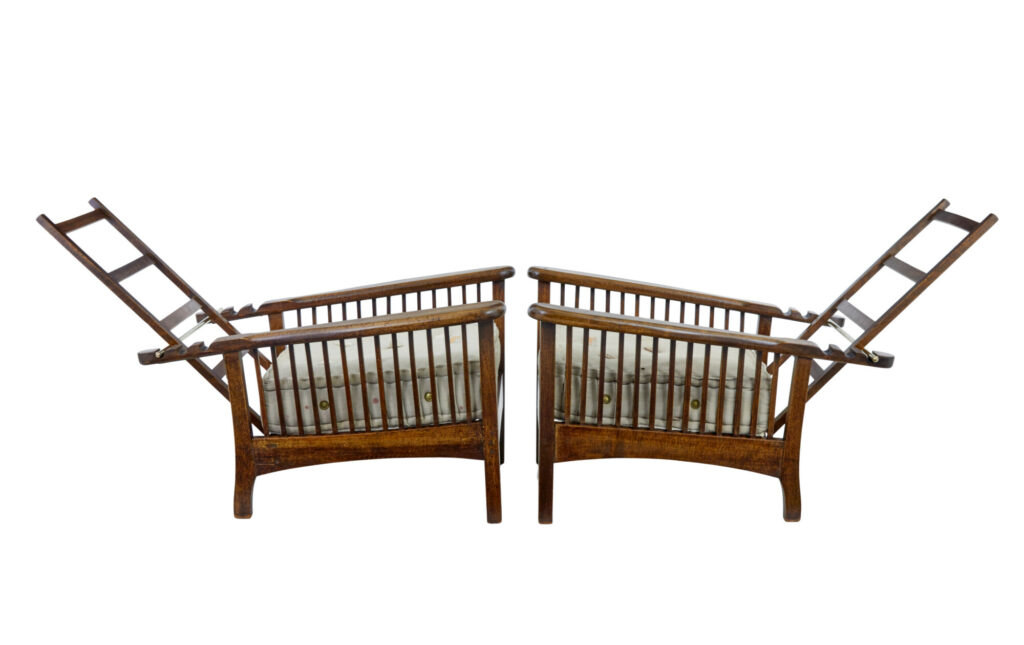 Pair of French 19th Century Plantation Armchairs — image 6