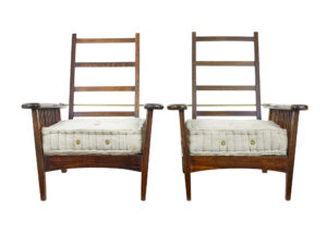 Pair of French 19th Century Plantation Armchairs — thumbnail 1