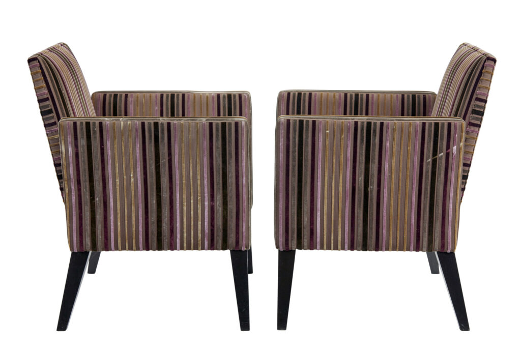 Pair of Contemporary Lounge Armchairs — image 5