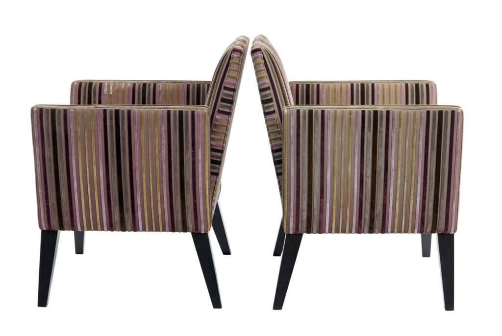 Pair of Contemporary Lounge Armchairs — image 7