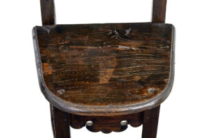Pair of 19th Century Carolean Inspired Hall Chairs — thumbnail 5