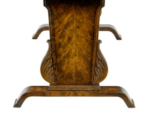 Mid 20th Century Swedish Birch Extending Dining Table by Bodafors Smf — thumbnail 2