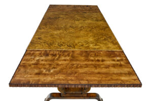 Mid 20th Century Swedish Birch Extending Dining Table by Bodafors Smf — thumbnail 4