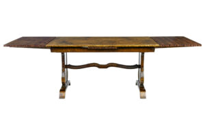 Mid 20th Century Swedish Birch Extending Dining Table by Bodafors Smf — thumbnail 7
