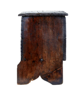 18th Century Carved Oak Coffer — thumbnail 7