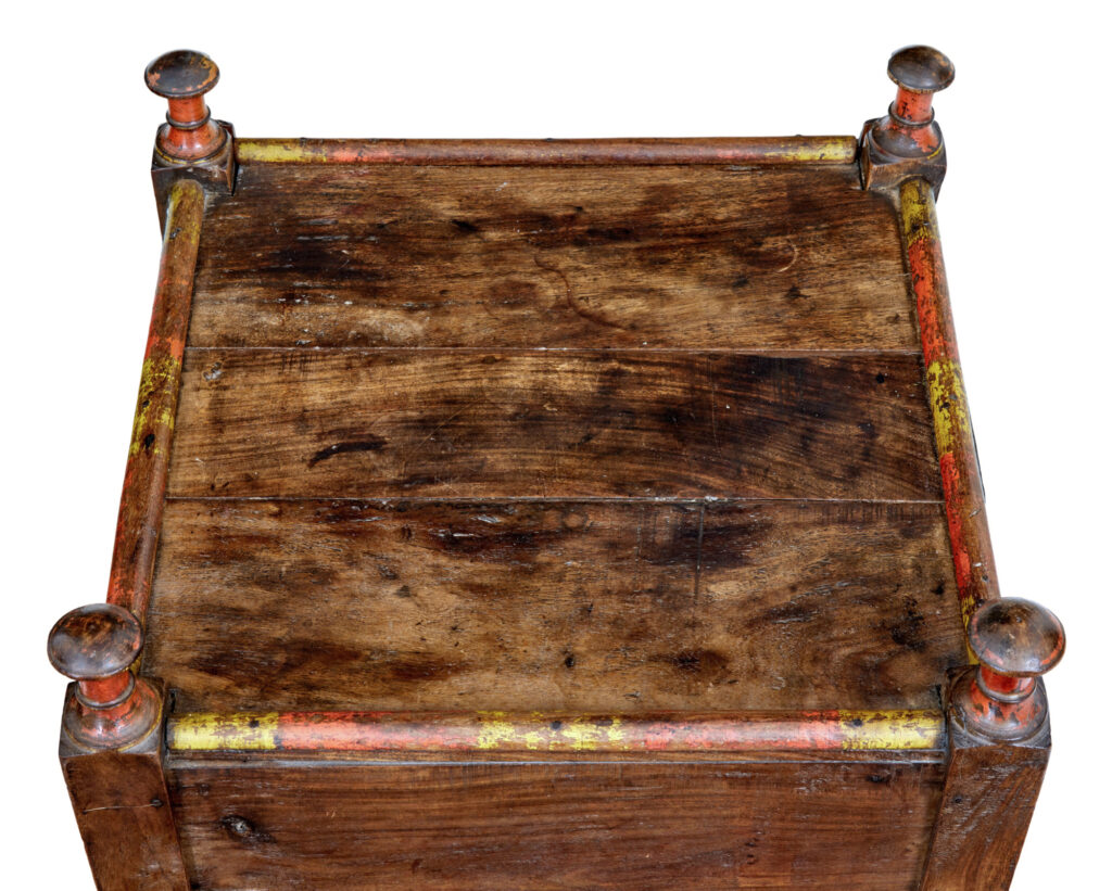 2 19th Century Moroccan Low Bedside Tables — image 2