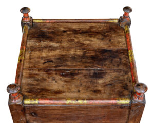 2 19th Century Moroccan Low Bedside Tables — thumbnail 2