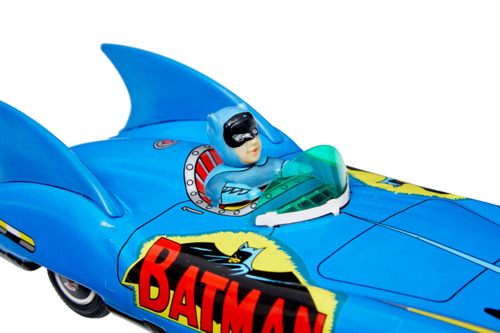 1960’s Japanese Friction Bat Mobile by Asc Aoshin — image 3