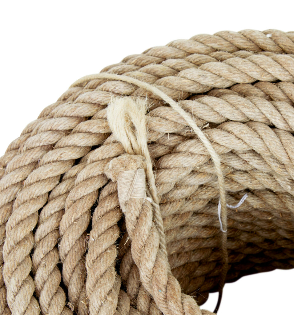 Mid 20th Century Unused Bundle of Rope — image 3