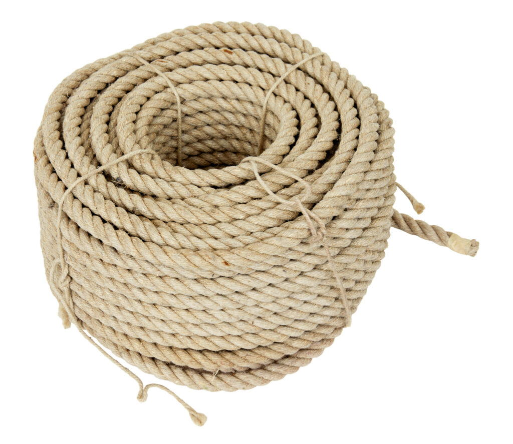 Mid 20th Century Unused Bundle of Rope — image 5