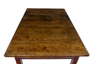 18th Century Rustic Swedish Walnut and Painted Kitchen Table — thumbnail 4