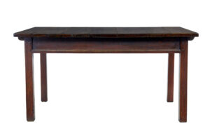 18th Century Rustic Swedish Walnut and Painted Kitchen Table — thumbnail 6