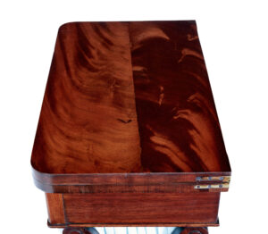 Early Victorian Mahogany Sewing Table — thumbnail 10