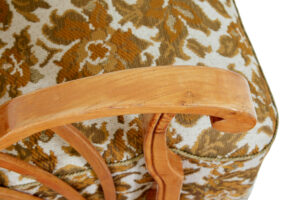 Pair of Mid Century Elm Scandinavian Armchairs — thumbnail 4