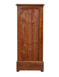 Early 20th Century Walnut Tambour Cabinet — thumbnail 6