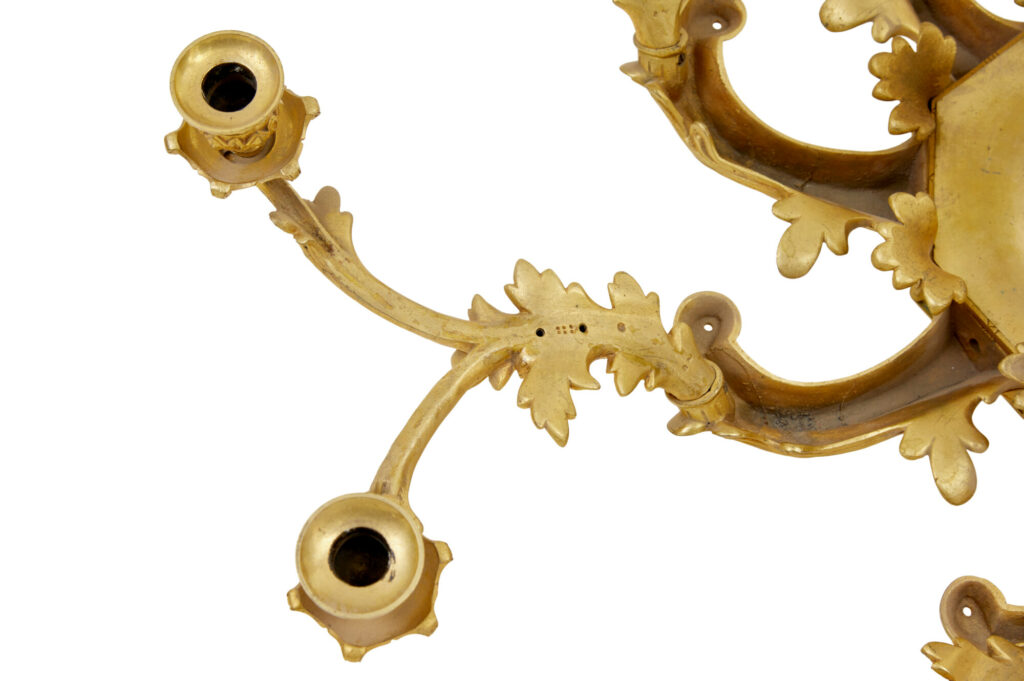 19th Century French Gilded Ormolu 8-Arm Chandelier — image 3