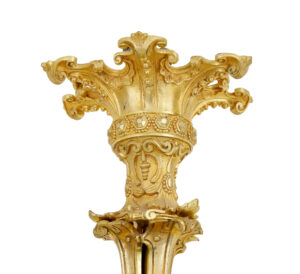19th Century French Gilded Ormolu 8-Arm Chandelier — thumbnail 8