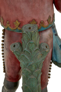 Early 20th Century Spanish Figure Terracotta Planter — thumbnail 3