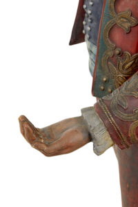 Early 20th Century Spanish Figure Terracotta Planter — thumbnail 2