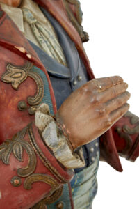 Early 20th Century Spanish Figure Terracotta Planter — thumbnail 4