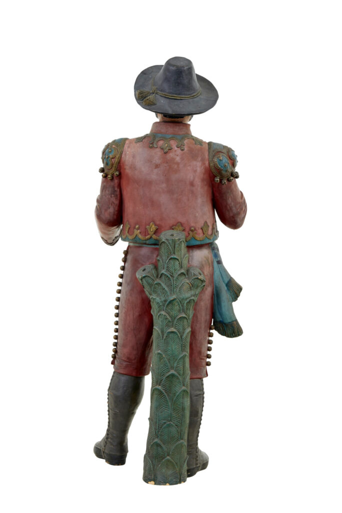 Early 20th Century Spanish Figure Terracotta Planter — image 7