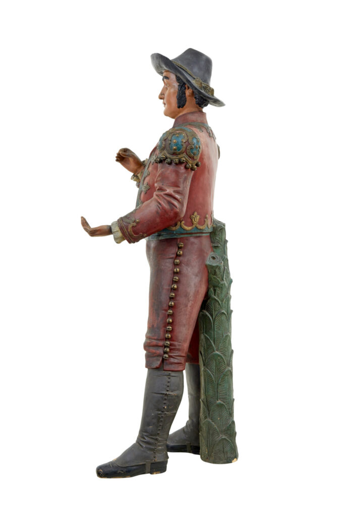 Early 20th Century Spanish Figure Terracotta Planter — image 8