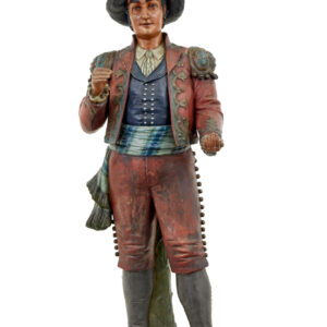 EARLY 20TH CENTURY SPANISH FIGURE TERRACOTTA PLANTER