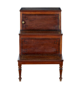 Set of Mid 19th Century Mahogany Library Steps — thumbnail 5