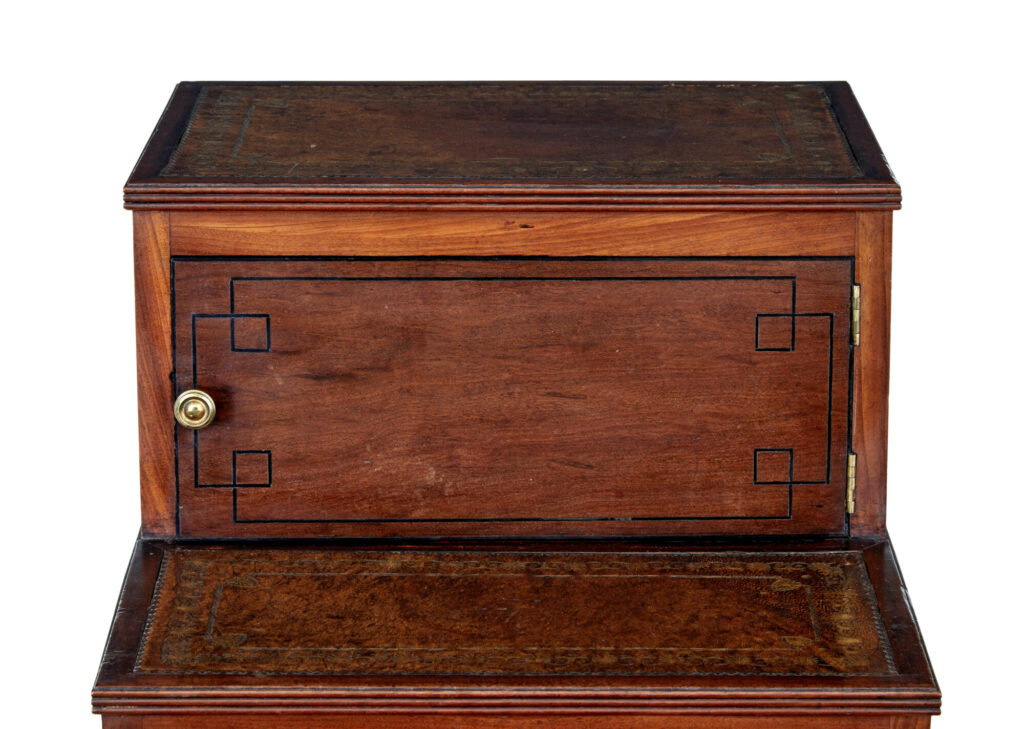 Set of Mid 19th Century Mahogany Library Steps — image 4
