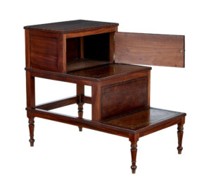 Set of Mid 19th Century Mahogany Library Steps — thumbnail 9