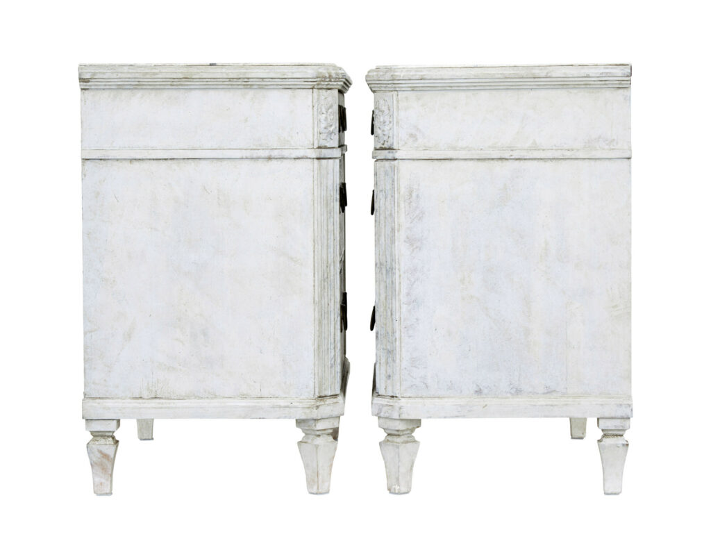 Pair of 19th Century Painted Chest of Drawers — image 7
