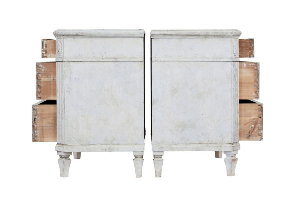 Pair of 19th Century Painted Chest of Drawers — image 9