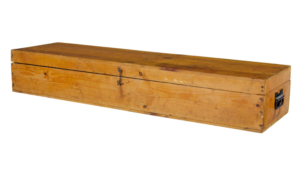 20th Century Croquet Set in Pine Box — image 5