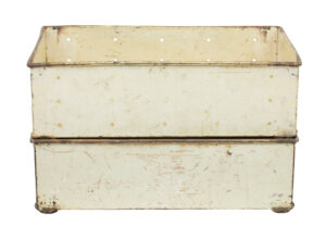 Pair of Early 20th Century Industrial Steel Storage Boxes — thumbnail 5