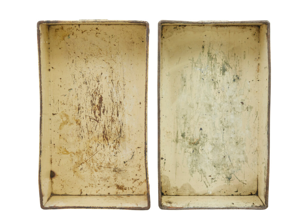 Pair of Early 20th Century Industrial Steel Storage Boxes — image 4