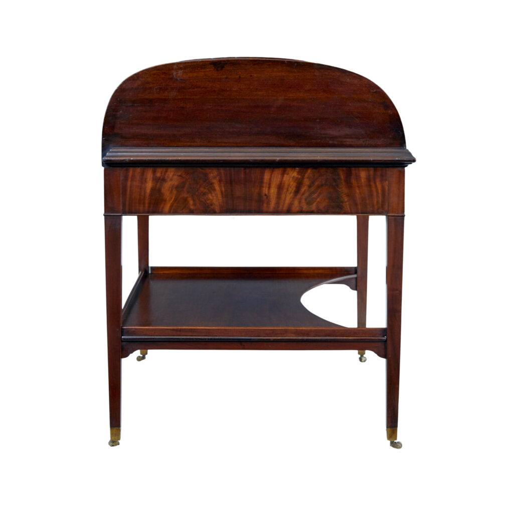 19th Century William Iv Mahogany Roll Top Writing Desk — image 2