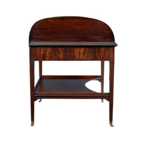19th Century William Iv Mahogany Roll Top Writing Desk — thumbnail 2