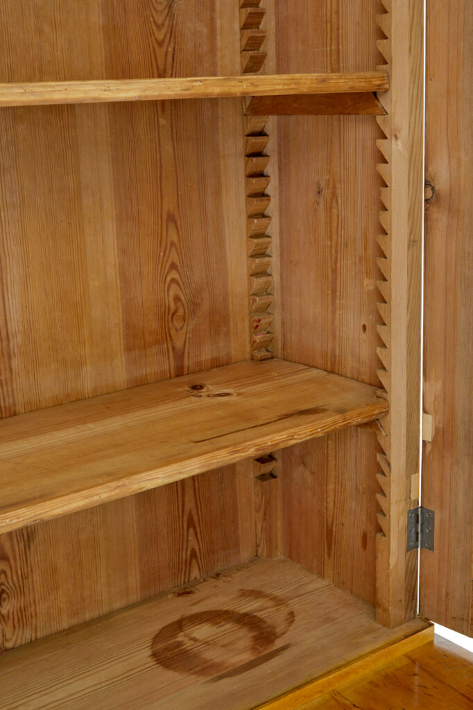 Fine Quality Swedish 19th Century Birch Cabinet — image 3