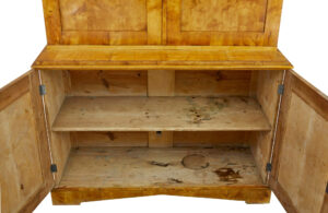Fine Quality Swedish 19th Century Birch Cabinet — thumbnail 2