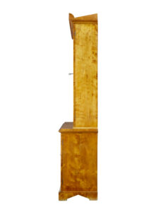 Fine Quality Swedish 19th Century Birch Cabinet — thumbnail 5