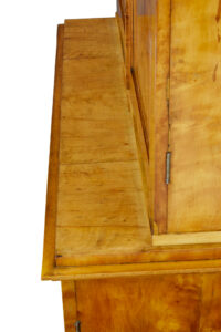Fine Quality Swedish 19th Century Birch Cabinet — thumbnail 4
