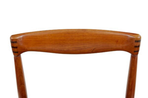 Set of 10 Mid Century Teak Dining Chairs by Bramin — thumbnail 3