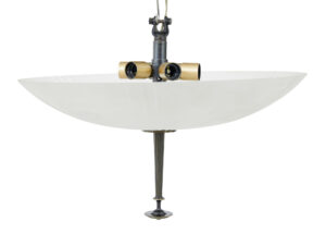 Fine Pair of Large Art Deco Pendant Lights by Orrefors — thumbnail 8